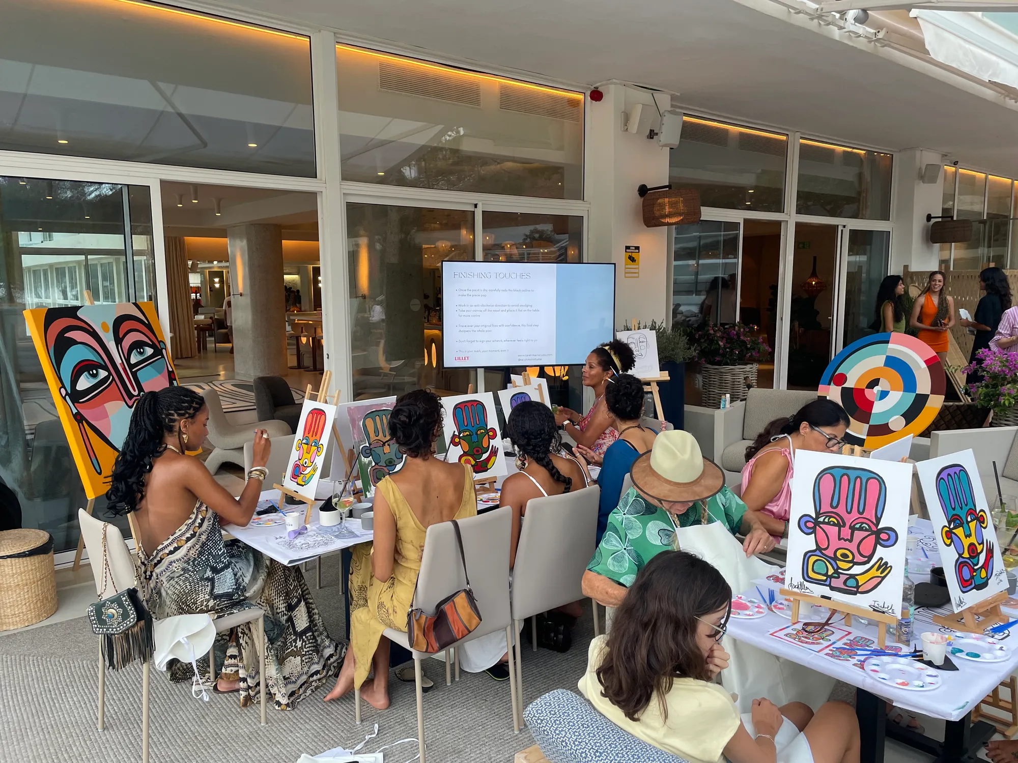 Mondrian & Hyde Hotels Ibiza art residency